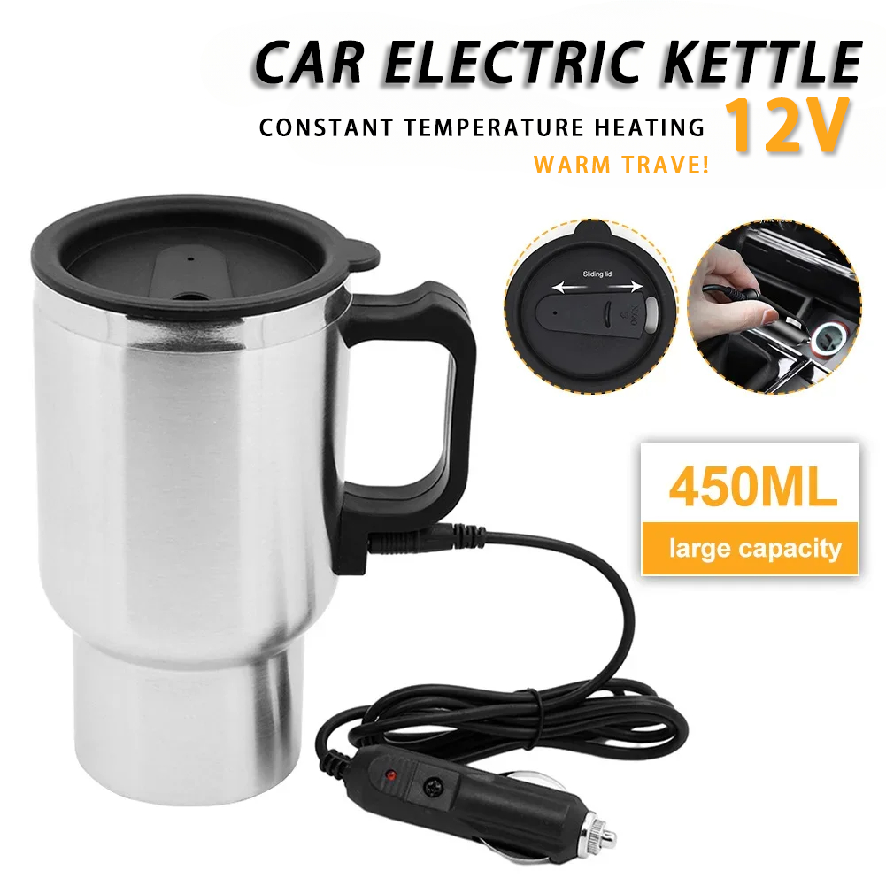 Camping Cooking Mug - Tetera eléctrica para coche, 12V CC,
