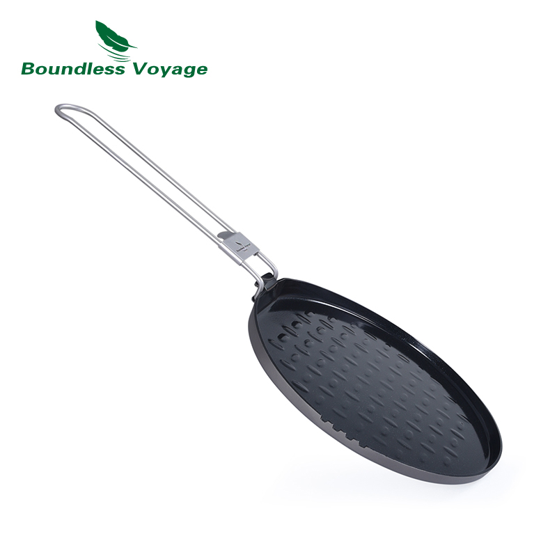 Camping Cooking Mug - Boundless Voyage-sartén antiadherente de titanio con