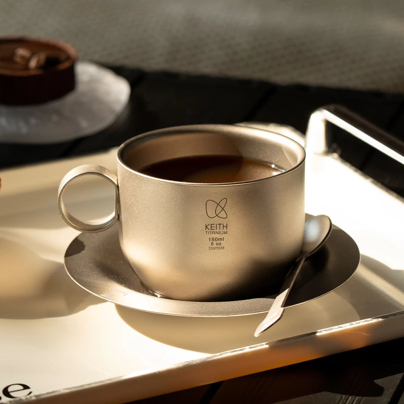 Camping Cooking Mug - Juego de Tazas de Café KEITH