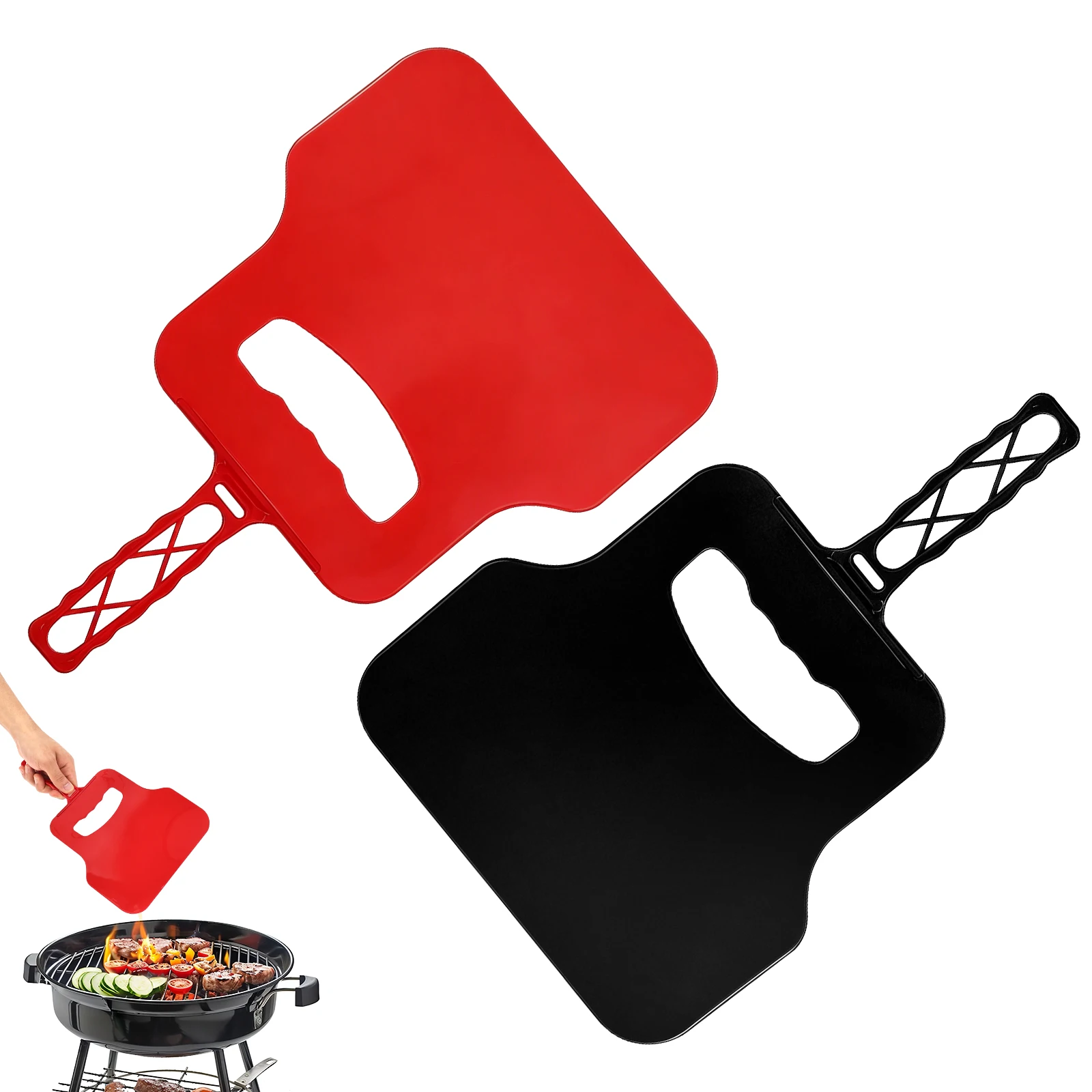Ventilador Manual de Plástico, - Camping Cooking Griddle reseña y precio
