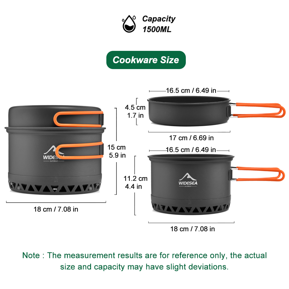 Vajilla para acampar, juego de - Camping Cooking Survival reseña y precio