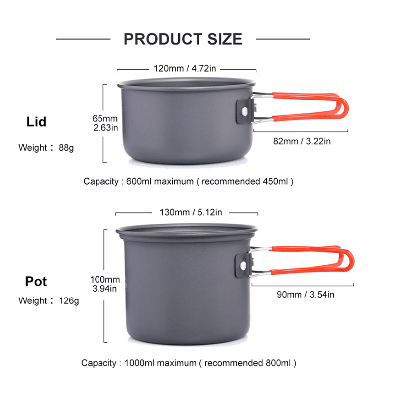 Widesea-utensilios de cocina p - Camping Cooking Trangia reseña y precio