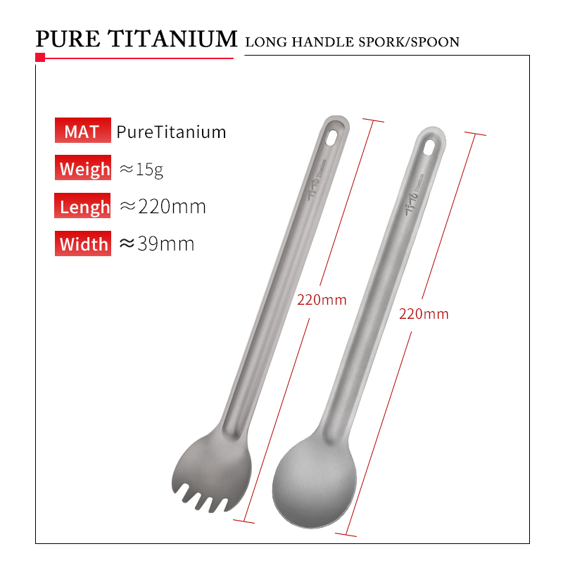 TiTo-cuchara deportiva de tita - Camping Cooking Utensils Kit reseña y precio