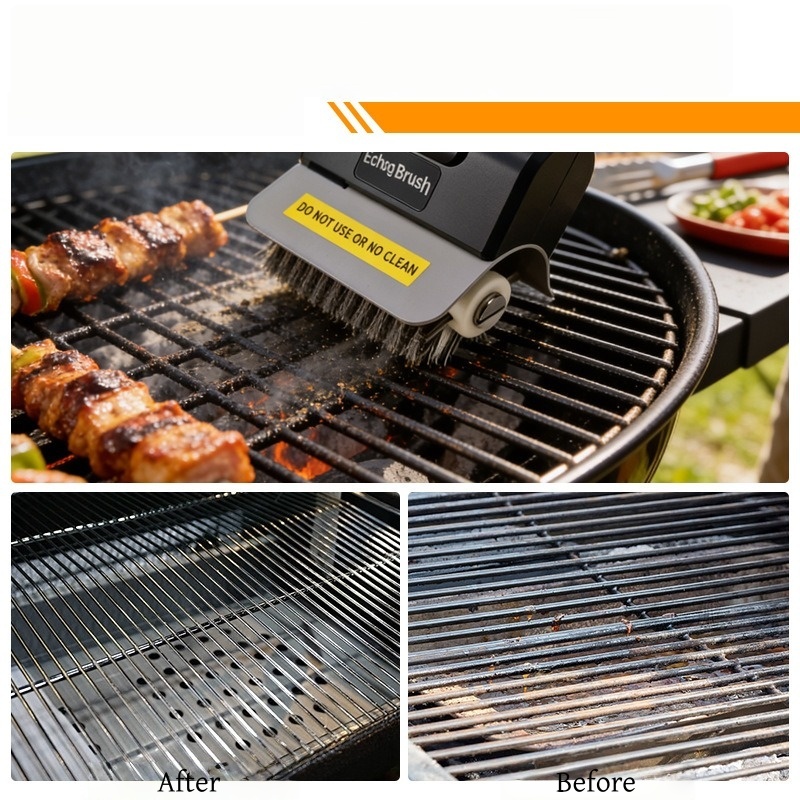 JUSTINLAU Cepillo eléctrico pa - Camping Cooking Griddle reseña y precio