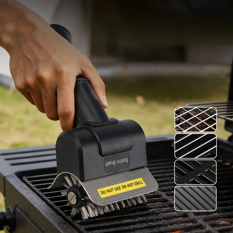 JUSTINLAU Cepillo eléctrico pa - Camping Cooking Griddle reseña y precio