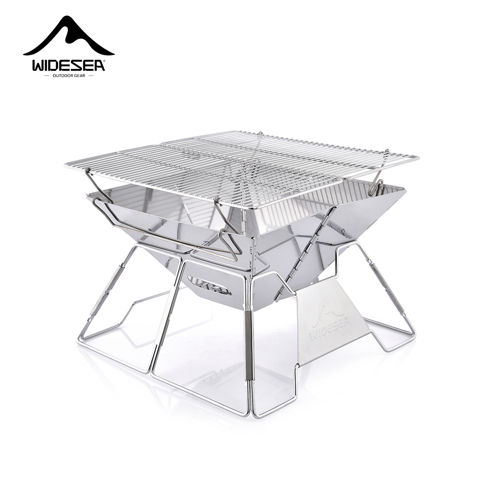 Widesea-parrilla de acampada a - Camping Cooking Griddle reseña y precio