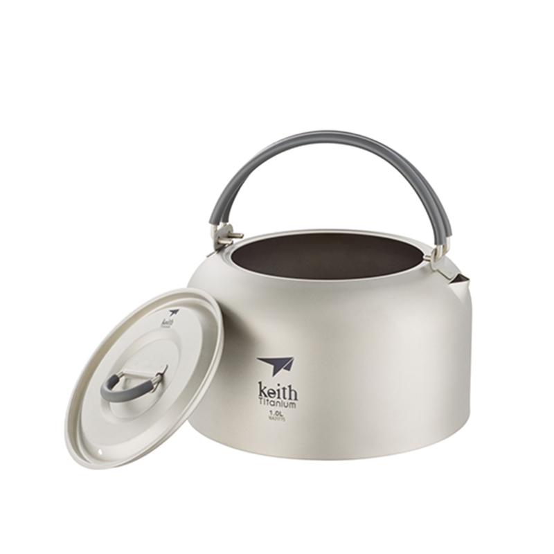 Keith Titanium Kettle 1L, cubi - Camping Cooking Utensils Kit reseña y precio