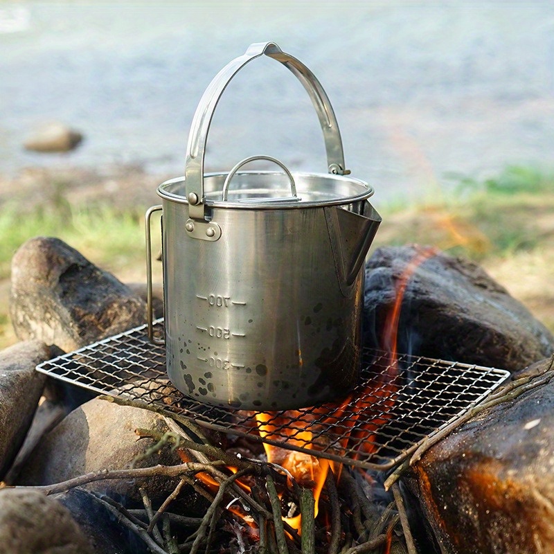 Hervidor de acero compacto y p - Camping Cooking Mug reseña y precio