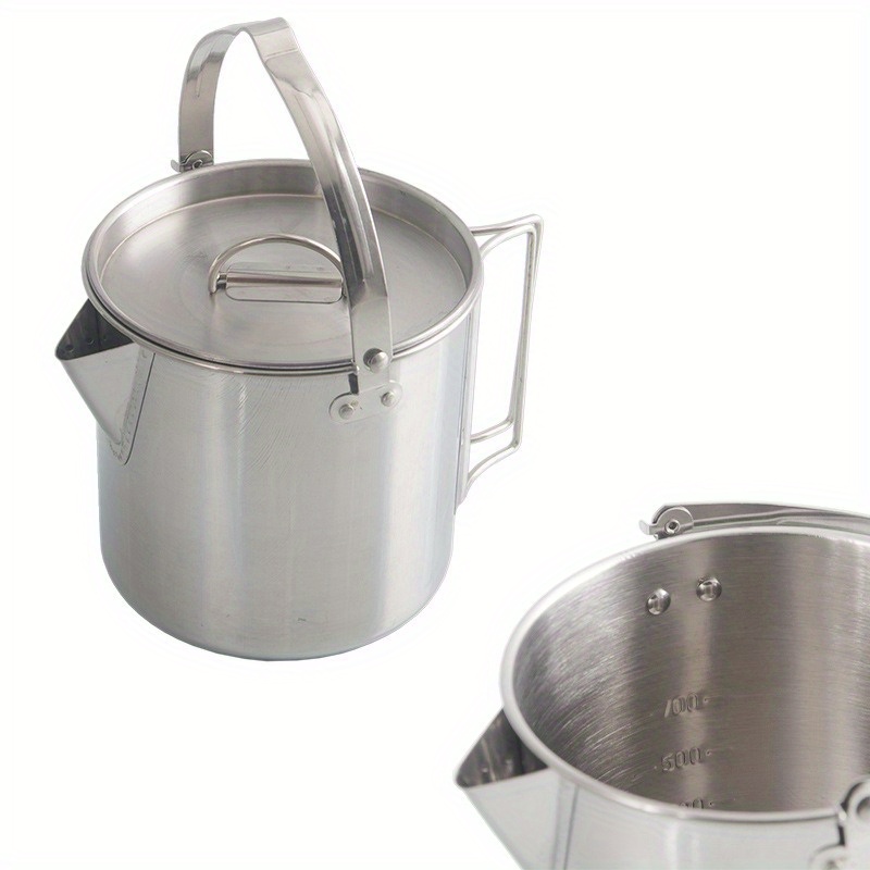Hervidor de acero compacto y p - Camping Cooking Mug reseña y precio