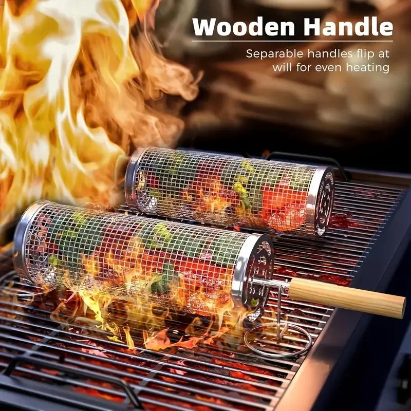 Cesta de acero inoxidable para - Camping Cooking Griddle reseña y precio