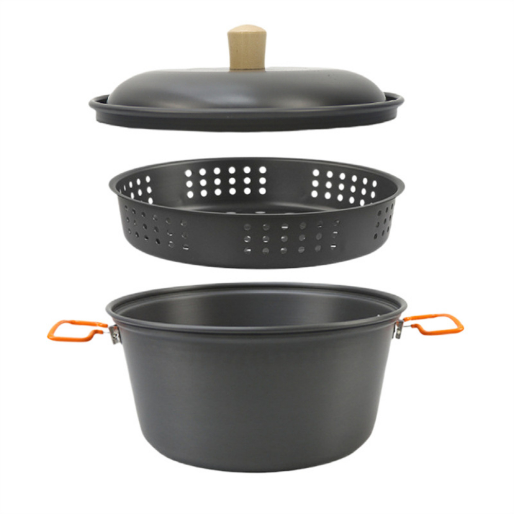 Juego de ollas de cocina para  - Camping Cooking Essentials reseña y precio