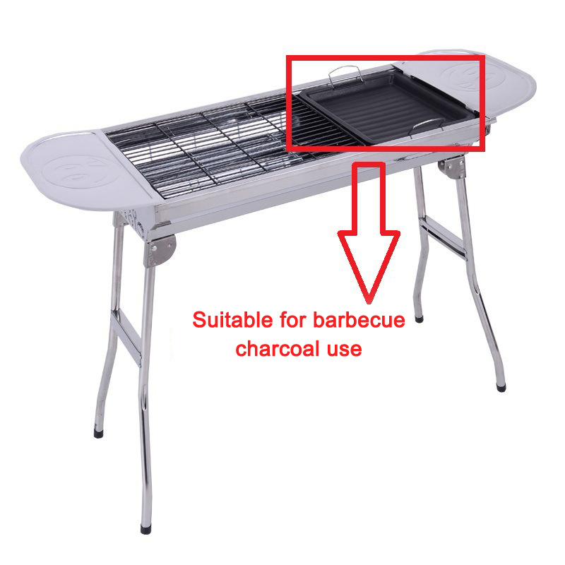 Sartén cuadrada gruesa para ex - Camping Cooking Survival reseña y precio
