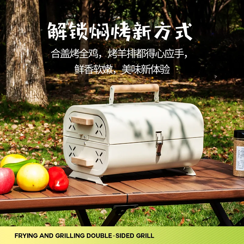 Horno de Barbacoa Portátil par - Camping Cooking Griddle reseña y precio