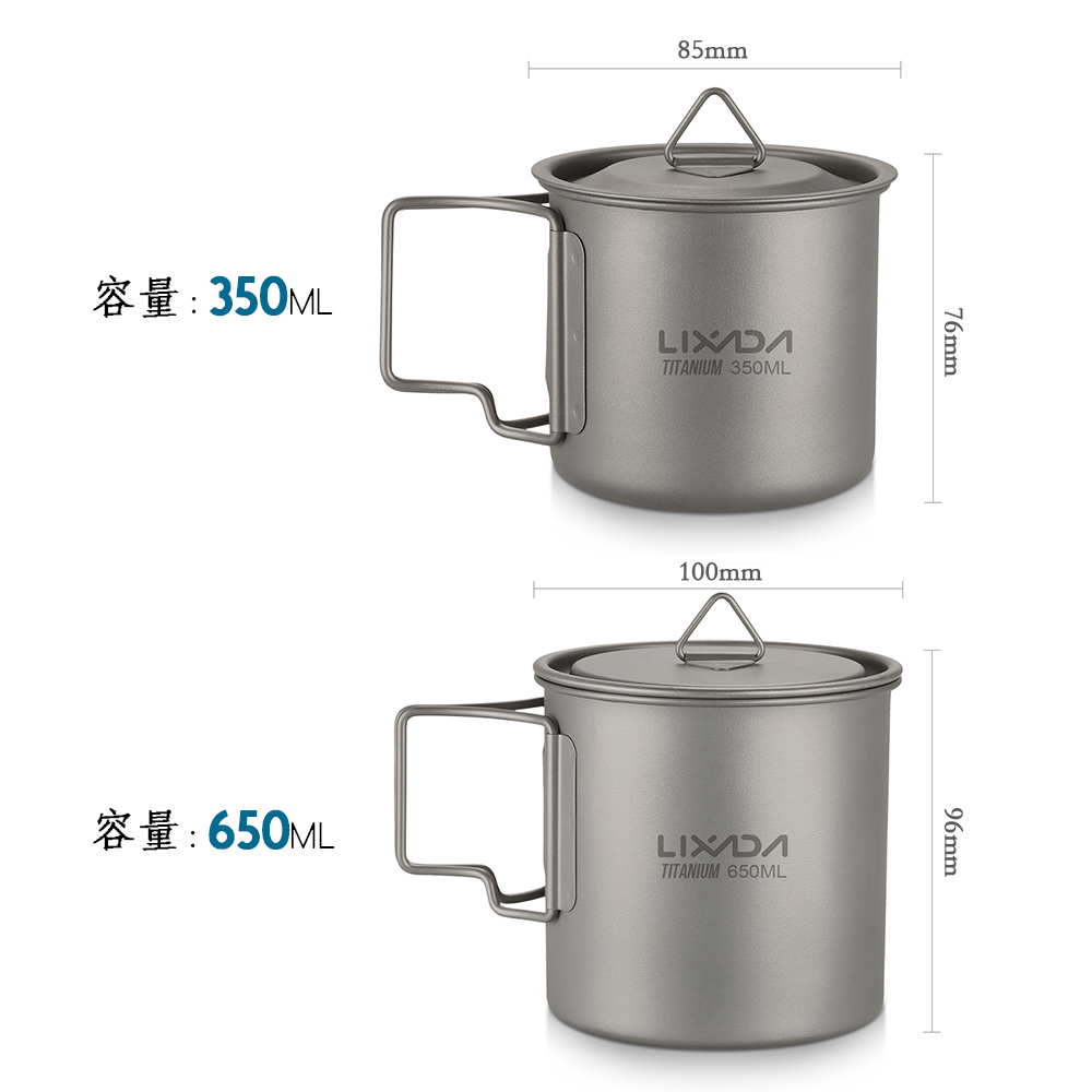 Taza de agua ultraligera de ti - Camping Cooking Mug reseña y precio