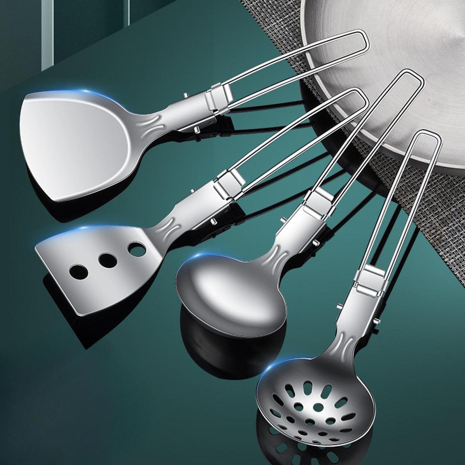 Juego de utensilios de cocina  - Camping Cooking Essentials reseña y precio