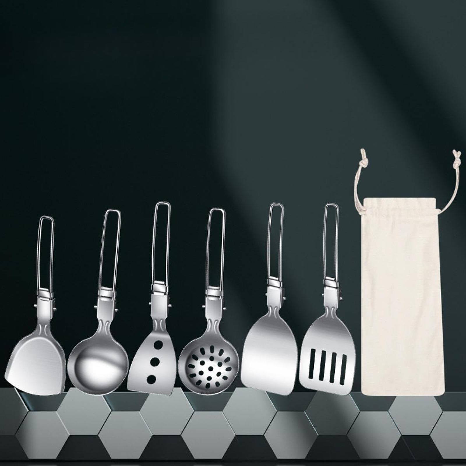 Juego de utensilios de cocina  - Camping Cooking Essentials reseña y precio