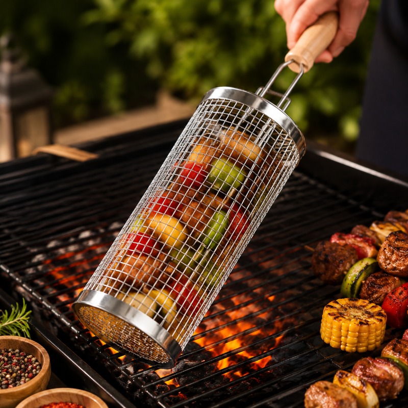 Juego de Cestas Redondas para  - Camping Cooking Griddle reseña y precio