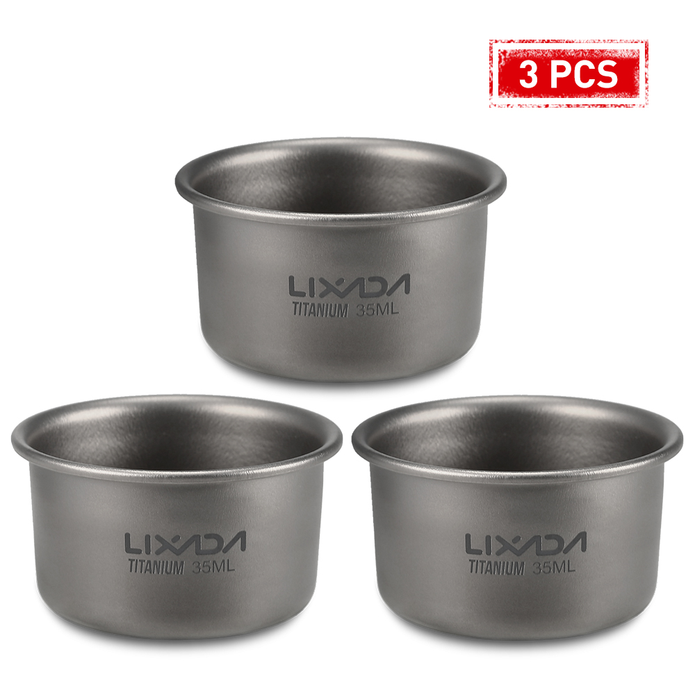 Mini taza de té de titanio Lix - Camping Cooking Mug reseña y precio