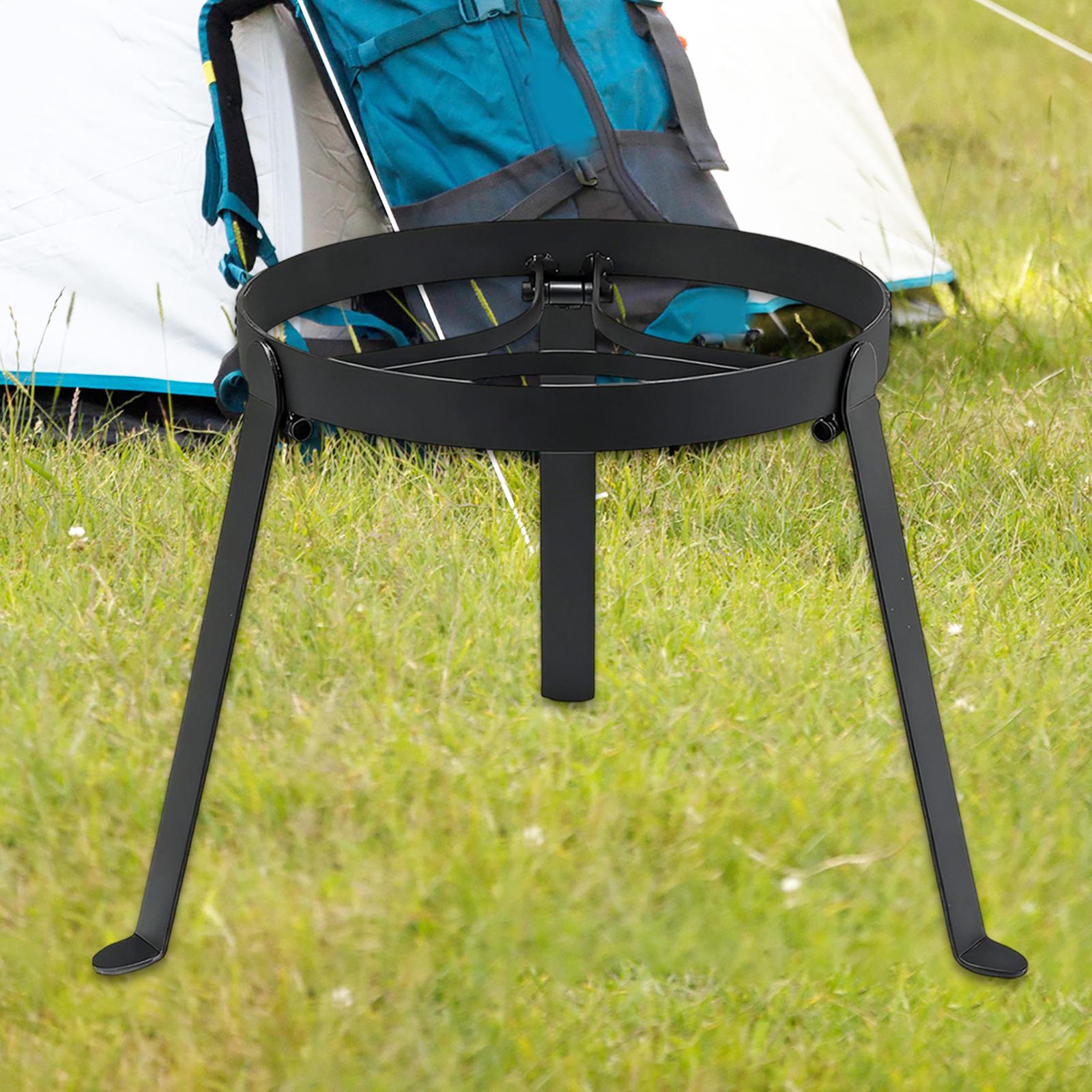 Trípode Plegable de Hierro par - Camping Cooking Griddle reseña y precio