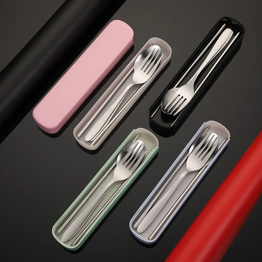 Juego de vajilla de acero inox - Camping Cooking Utensils Kit reseña y precio