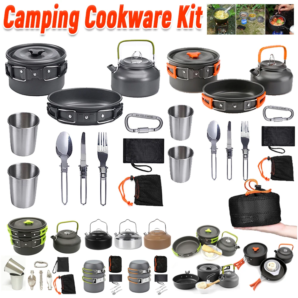 Kit de utensilios de cocina pa - Camping Cooking Utensils Kit reseña y precio
