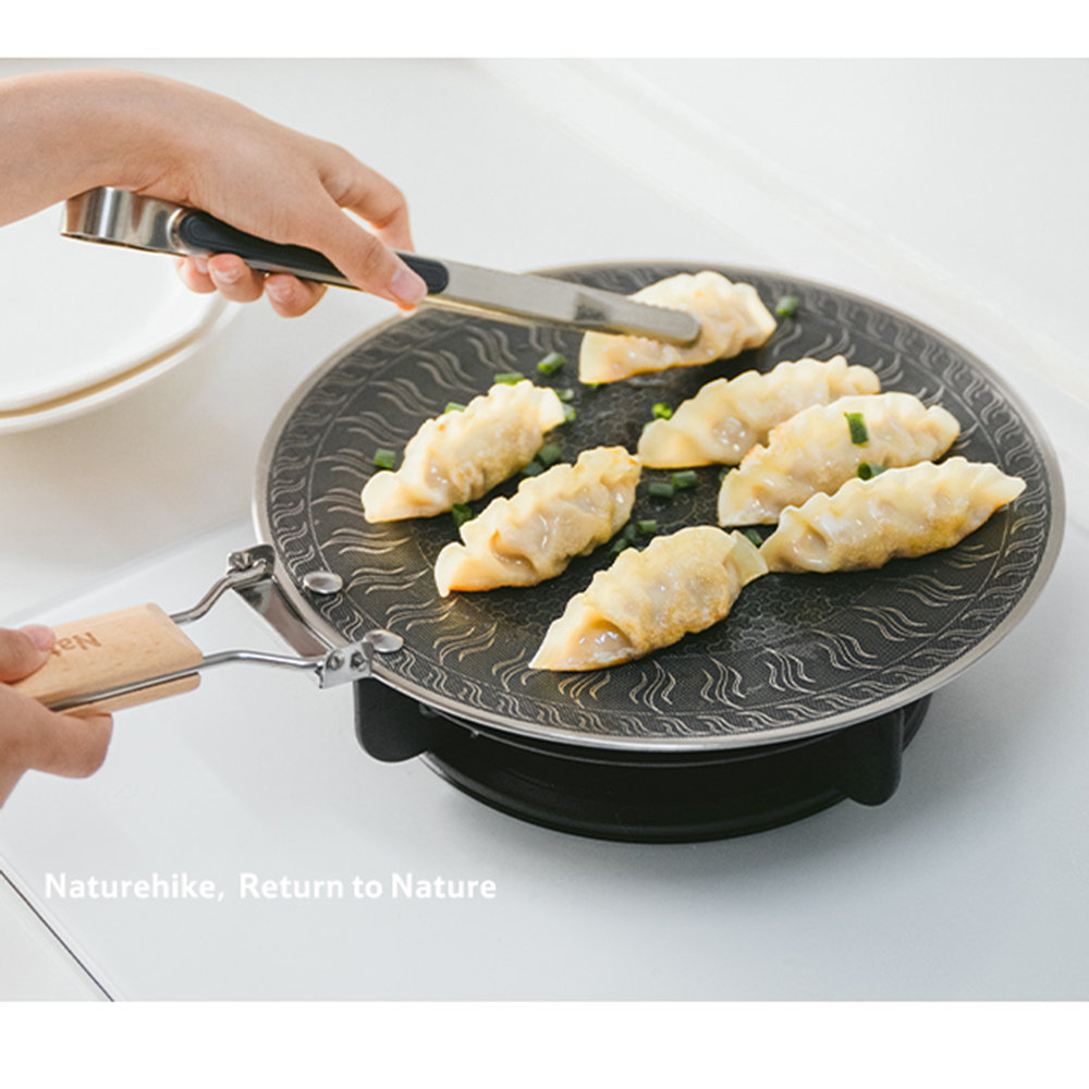 Naturehike - Plancha de acero  - Camping Cooking Survival reseña y precio