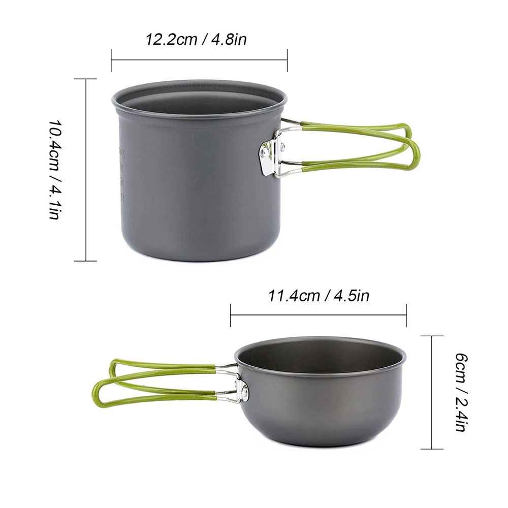 Kit de utensilios de cocina pa - Camping Cooking Essentials reseña y precio
