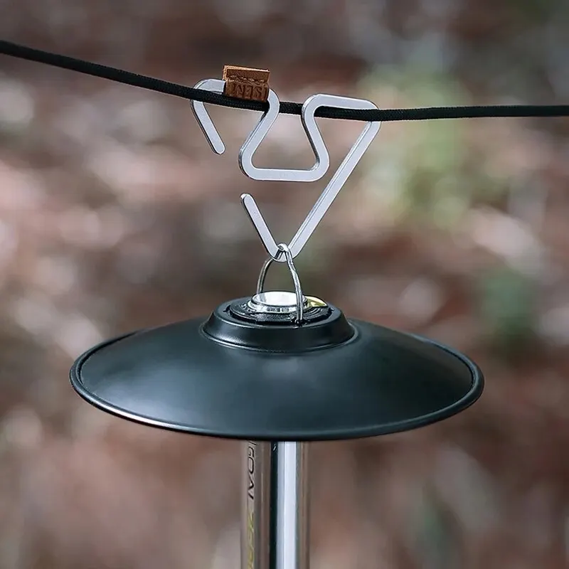 Gancho integrado multifunciona - Camping Cooking Hanger reseña y precio