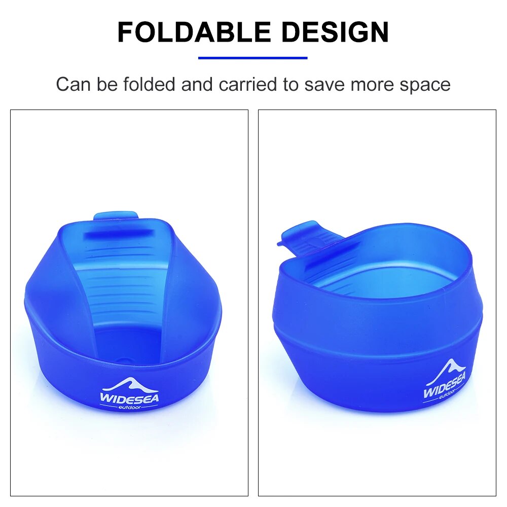 Widesea Camping 250ml taza ple - Camping Cooking Utensils Kit reseña y precio